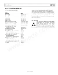 AD7715ARU-3REEL7 Datasheet Pagina 9