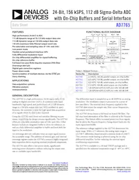 AD7765BRUZ-REEL7 Datasheet Copertura