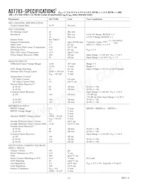 AD7783BRU-REEL7 Datasheet Page 2