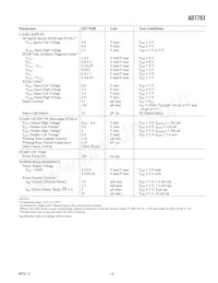 AD7783BRU-REEL7 Datasheet Page 3