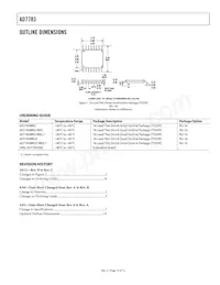 AD7783BRU-REEL7 Datasheet Page 10