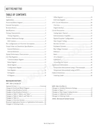 AD7792BRU Datasheet Pagina 2