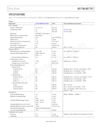 AD7797BRUZ-REEL Datasheet Page 3