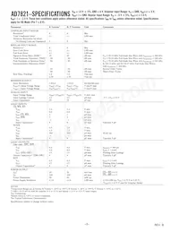 AD7821KN Datasheet Pagina 2