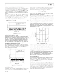 AD7821KN Datasheet Pagina 9