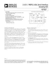 AD7827BRZ Datasheet Copertura