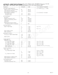 AD7827BRZ Datasheet Pagina 2