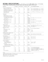 AD7886JP-REEL Datasheet Pagina 2