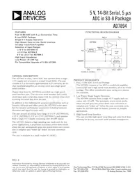 AD7894AR-10REEL7 Datasheet Copertura