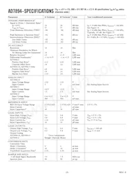 AD7894AR-10REEL7 Datasheet Pagina 2