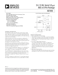 AD7895BRZ-10REEL Datenblatt Cover