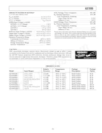 AD7899ARZ-2REEL Datasheet Page 5