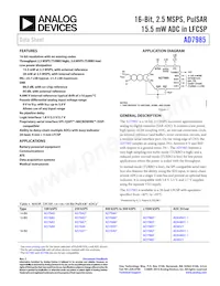 AD7985BCPZ-RL7 Datasheet Copertura