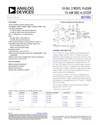 AD7986BCPZ-RL7 Datenblatt Cover