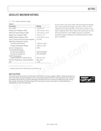 AD7992BRMZ-1-R2 Datasheet Pagina 7