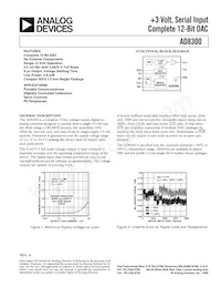 AD8300AN數據表 封面