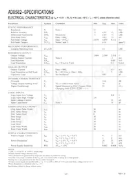 AD8582AR-REEL Datenblatt Seite 2