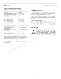 AD9122SCPZ-EP-RL Datasheet Pagina 8