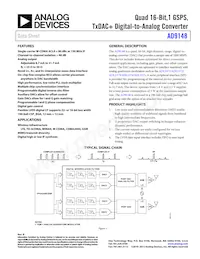 AD9148BBCZ數據表 封面