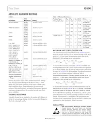 AD9148BBCZ Datasheet Pagina 9