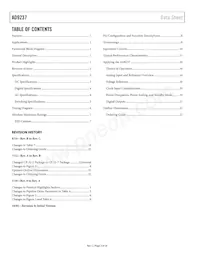 AD9237BCPZ-20 Datasheet Page 2
