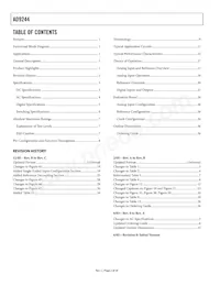 AD9244BSTZRL-65 Datasheet Pagina 2