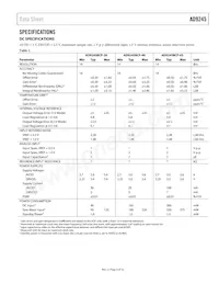 AD9245BCPZRL7-80 Datasheet Page 3