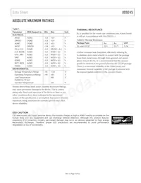 AD9245BCPZRL7-80 Datasheet Page 9
