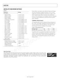 AD9246BCPZRL7-125 Datasheet Pagina 8