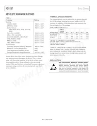 AD9257BCPZRL7-65 Datasheet Pagina 8