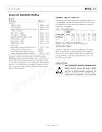 AD9257TCPZ-65-EP Datasheet Pagina 9