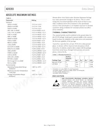 AD9265BCPZRL7-125 Datasheet Pagina 10