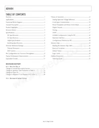 AD9484BCPZRL7-500 Datasheet Pagina 2