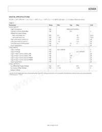 AD9484BCPZRL7-500 Datasheet Pagina 5