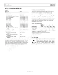 AD9613BCPZRL7-250 Datasheet Pagina 11