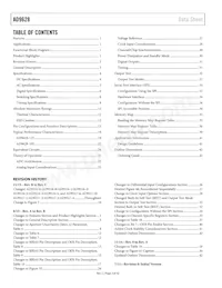 AD9628BCPZRL7-125 Datasheet Pagina 2