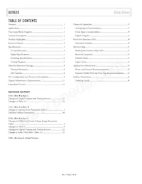 AD9639BCPZ-210 Datasheet Pagina 2