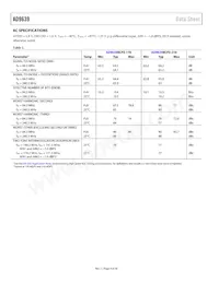 AD9639BCPZ-210 Datasheet Pagina 4