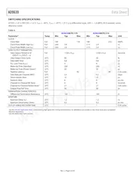 AD9639BCPZ-210 Datasheet Pagina 6