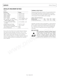 AD9639BCPZ-210 Datasheet Pagina 8