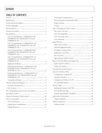 AD9640ABCPZ-125 Datasheet Pagina 2