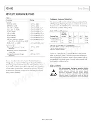 AD9642BCPZRL7-250 Datasheet Page 8