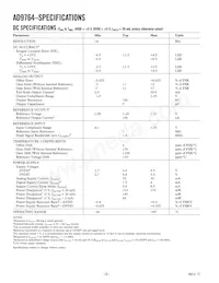 AD9764ARURL7 Datasheet Pagina 2