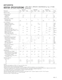 AD976BRRL Datasheet Pagina 2