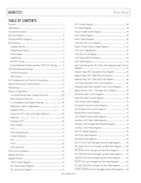 ADAR7251WBCSZ-RL Datasheet Pagina 2