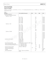 ADAR7251WBCSZ-RL數據表 頁面 5