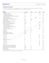 ADAS3022SCPZ-EP Datasheet Pagina 8