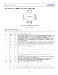 ADAS3022SCPZ-EP Datasheet Pagina 11