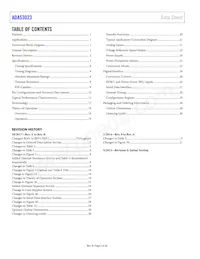 ADAS3023BCPZ-RL7 Datasheet Pagina 2