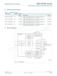 ADC1410S125HN-C18 Datenblatt Seite 2
